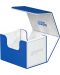 Кутия за карти Ultimate Guard Sidewinder 100+ XenoSkin SYNERGY - Blue/White - 4t