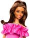 Кукла Barbie Fashionistas 217 - С розова рокля - 3t