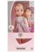 Кукла Moni Toys - С лилава рокля и дълга руса коса, 36 cm - 2t