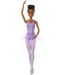 Кукла Mattel Barbie - Балерина, с черна коса и лилава рокля - 2t
