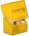 Кутия за карти Ultimate Guard Boulder Deck Case - Standard Size, жълта (60 бр.) - 2t