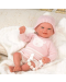Кукла-бебе Arias - Адриана с розов плетен костюм, 40 cm - 7t