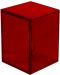 Кутия за карти Ultra Pro - Eclipse 2-Piece Deck Box, Apple Red (100+ бр.) - 1t
