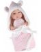 Кукла-бебе Raya Toys Baby So Lovely - Новородено с играчка, 25 cm, розова - 2t