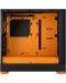 Кутия Fractal Design - Pop Air RGB, mid tower, оранжева/черна/прозрачна - 10t