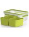 Kутия за храна Tefal - Clip & Go, K3100612, 550 ml, зелена - 2t