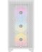 Кутия Corsair - 3000D RGB, mid tower, бяла/прозрачна - 4t