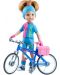 Кукла Paola Reina Amigas - Даша, с велосипед, 32 cm - 1t