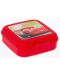 Кутия за сандвичи Disney - Колите, пластмасова - 1t