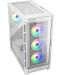 Кутия COUGAR - Duoface Pro RGB, mid tower, бяла/прозрачна - 6t