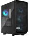 Кутия Fractal Design - Meshify 2 Compact RGB, mid tower, черна/прозрачна - 1t