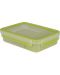 Кутия за храна Tefal - Clip & Go, K3100312, 1.2 L, зелена - 1t