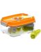 Кутия за вакуумиране Status - Health, 1.4 l, BPA Free, оранжева - 1t