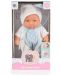 Кукла Moni Toys - С костюм на бяло зайче, 20 cm - 2t