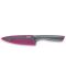 Кухненски нож Tefal - Fresh Kitchen Chef, 15 cm, черен/розов - 2t