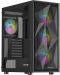 Кутия Genesis  - DIAXID 605 RGB, mid tower, черна/прозрачна - 1t