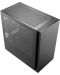 Кутия Cooler Master - Silencio S400, mini tower, черна/прозрачна - 5t