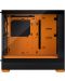Кутия Fractal Design - Pop Air RGB, mid tower, оранжева/черна/прозрачна - 3t