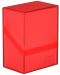 Кутия за карти Ultimate Guard Boulder Deck Case - Standard Size - Червена (60 бр.) - 1t