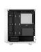 Кутия Fractal Design - Meshify 2 Compact Clear, mid tower, бяла/прозрачна - 4t