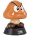 Мини лампа Paladone Nintendo Super Mario - Goomba, 10 cm - 2t
