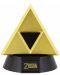 Мини лампа Paladone Games: The Legend of Zelda - Gold Triforce, 10 cm - 1t