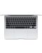 Лаптоп Apple - MacBook Air, 13.3", WQXGA, M1, 256GB, сив - 2t