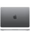 Лаптоп Apple - MacBook Air 13, 13.6'', М3 8/10, 8GB/512GB, сив - 3t