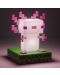 Лампа Paladone Games: Minecraft - Axolotl Icon - 4t