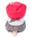 Плюшена играчка Budi Basa - Коте Ли-Ли бебе, с шапка с мишка, 20 cm - 4t