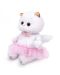 Плюшена играчка Budi Basa - Коте Ли-Ли, бебе с рокличка, 20 cm - 3t