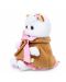 Плюшена играчка Budi Basa - Коте Ли-Ли, бебе с рокличка и елече, 20 cm - 3t