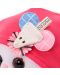 Плюшена играчка Budi Basa - Коте Ли-Ли бебе, с шапка с мишка, 20 cm - 5t