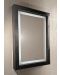 LED Огледало за стена Inter Ceramic - ICL 8060BS, 60 x 80 cm, камък - 1t