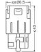 LED Автомобилни крушки Osram - LEDriving, SL, Amber, WY21W, 1.4W, 2 броя, жълти - 4t