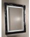 LED Огледало за стена Inter Ceramic - ICL 8060BM, 60 x 80 cm, черен мрамор - 1t