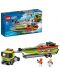 Конструктор Lego City Great Vehicles - Транспортьор на състезателни лодки (60254) - 3t