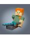 Конструктор Lego Minecraft - Голяма фигурка Алекс с пиле (21149) - 3t