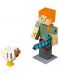 Конструктор Lego Minecraft - Голяма фигурка Алекс с пиле (21149) - 5t