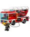 Конструктор Lego City - Пожарникарски камион със стълба (60107) - 5t