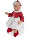 Кукла Asi - Бебе Лея, с червена рокля - 1t