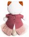 Плюшена играчка Budi Basa - Коте Ли-Ли, в рокля с бухал, 27 cm - 3t