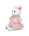 Плюшена играчка Budi Basa - Коте Ли-Ли, с розова рокличка, 24 cm - 3t