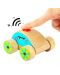 Дървена играчка за бутане Lucy&Leo - Многоцветна, със звуци - 4t