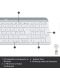 Комплект мишка и клавиатура Logitech - Combo MK470, безжичен, бял - 8t