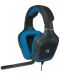 Гейминг слушалки Logitech G430 - 7.1 Surround, черни/сини (разопакован) - 2t