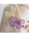 Плюшена играчка Budi Basa - Зайка Ми, с лятна рокля и пеперудки на ушите, 25 cm - 3t