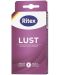 Lust Презервативи, оребрени и с точки, 8 броя, Ritex - 1t