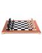 Луксозен шах Manopoulos - Staunton, черно и мед, 36 х 36 - 1t