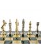 Луксозен шах Manopoulos - Ренесанс, зелени полета, 36 x 36 cm - 3t